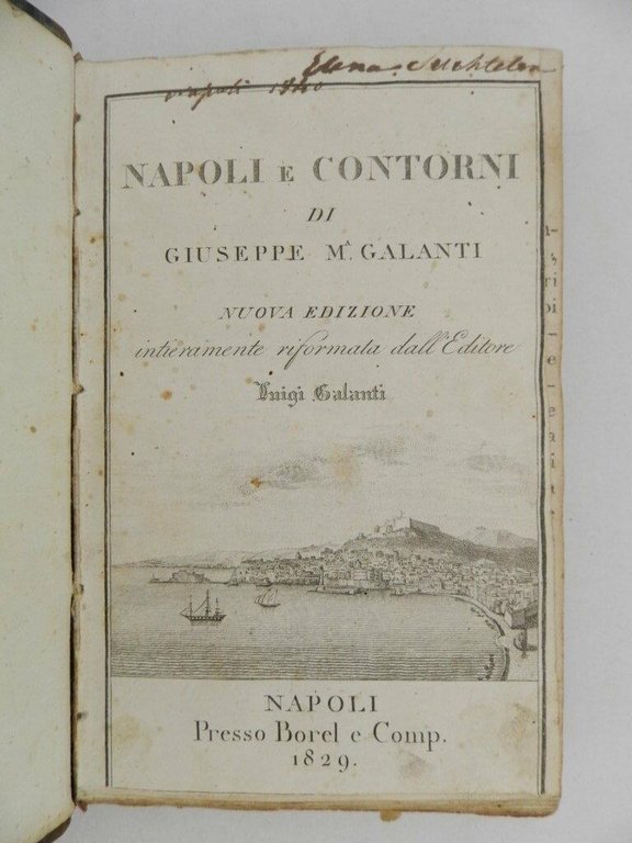 Napoli e contorni di Giuseppe M. Galanti. Nuova edizione interamente …