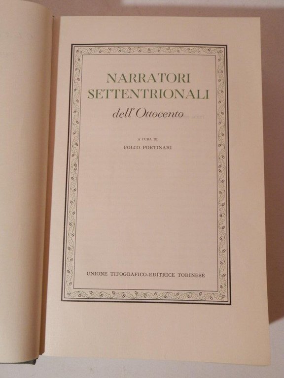 Narratori settentrionali dell'Ottocento