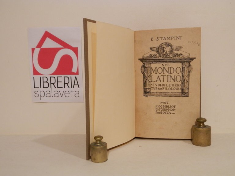 Nel mondo latino : studi di letteratura e filologia : …