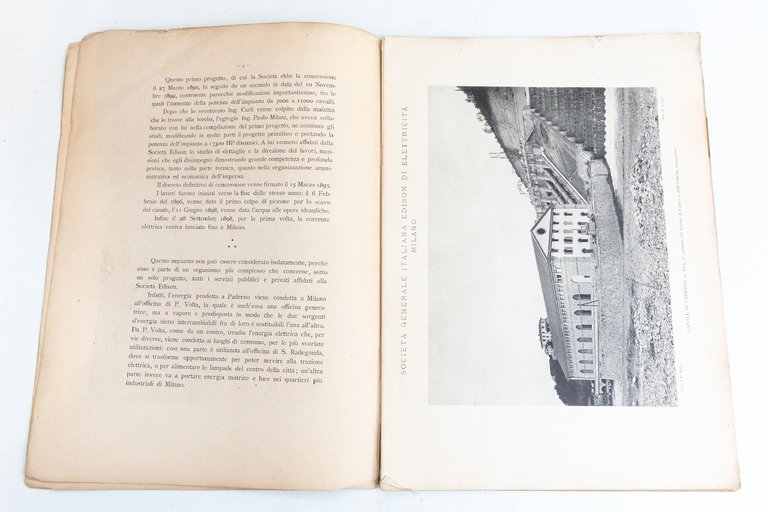 Note sui Nuovi Impianti della Società Generale Italiana Edison di …