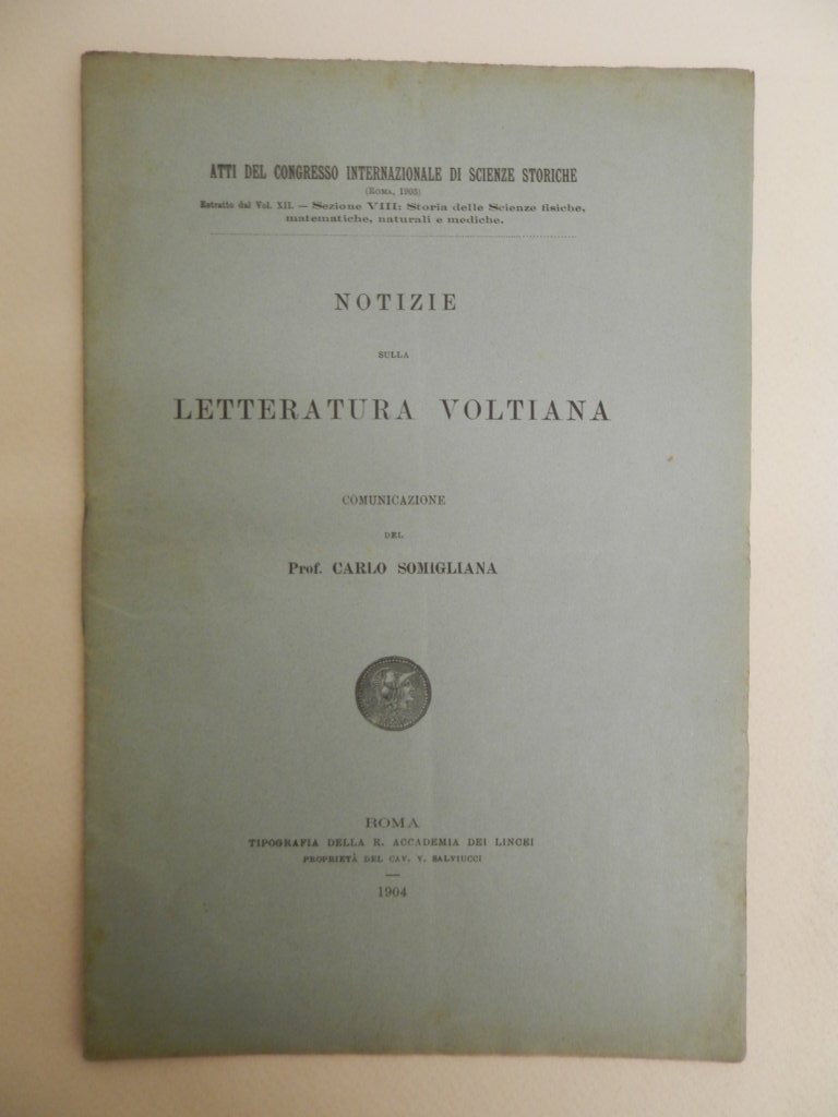 Notizie sulla letteratura voltiana