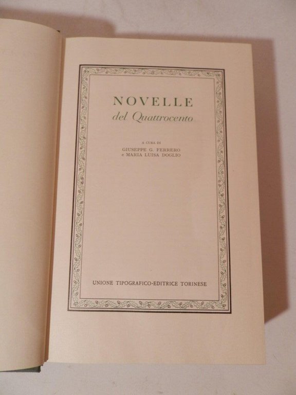 Novelle del Quattrocento