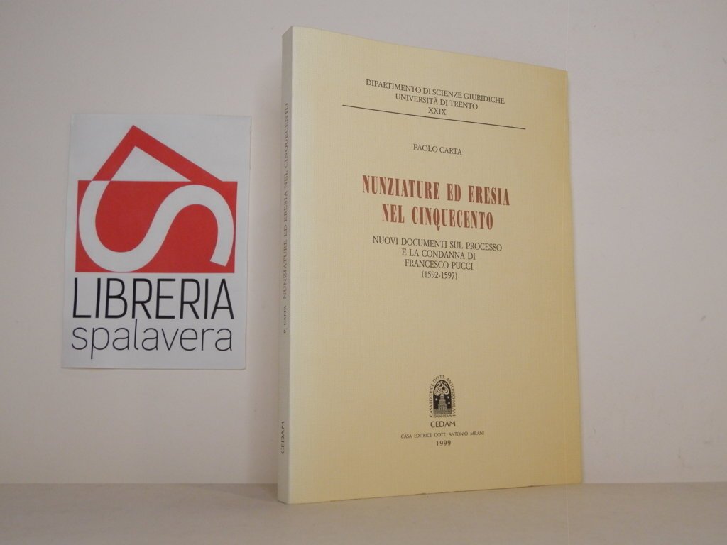 Nunziature ed eresia nel Cinquecento. Nuovi documenti sul processo e … | Immagine principale
