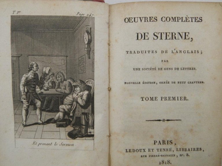 Oeuvres complètes de Sterne traduites de l'anglais par une société …