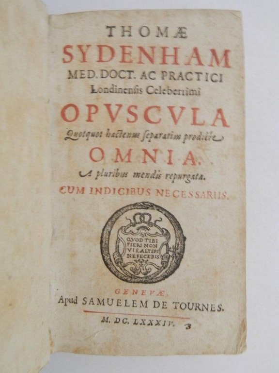 Opuscula quotquot hactenus separatim prodiere omnia. A pluribus mendis repurgata. …