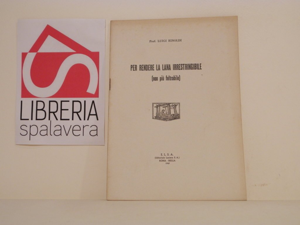 Per rendere la lana irrestringibile (non piu feltrabile)