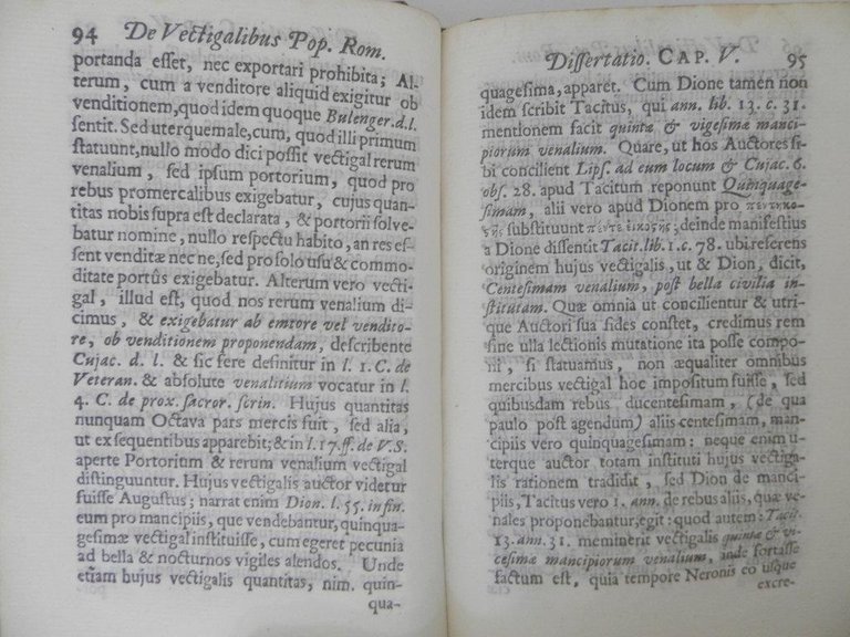 Petri Burmanni De vectigalibus populi Romani dissertatio