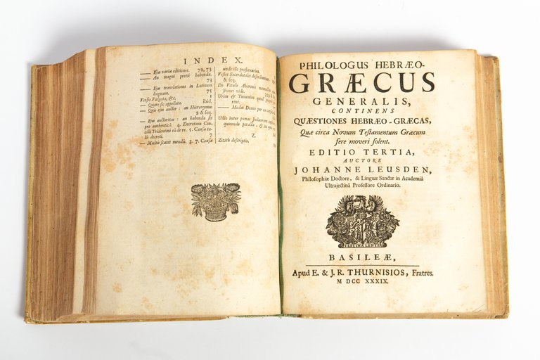 Philologus hebraeo mixtus, una cum spicilegio philologico, continente decem quaestionum …