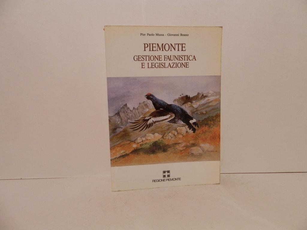 Piemonte. Gestione faunistica e legislazione