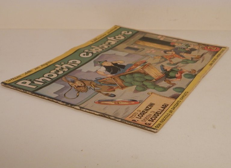 Pinocchio esploratore.