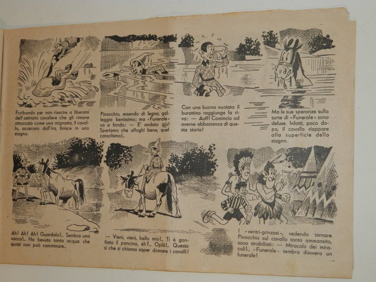 Pinocchio esploratore.