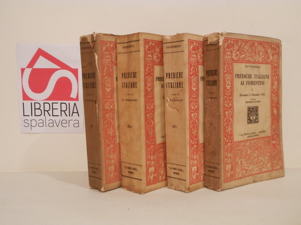 Prediche italiane ai fiorentini I-II-III
