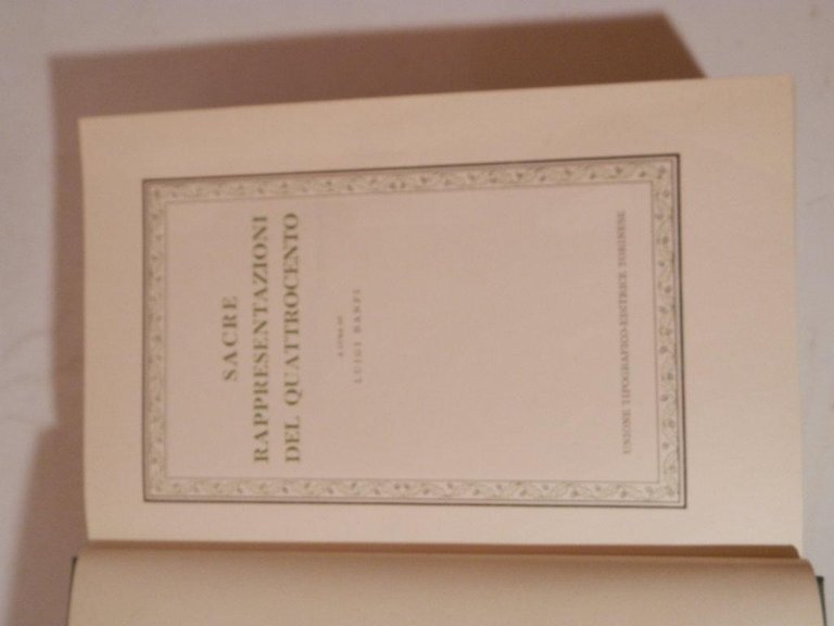 Sacre rappresentazioni del Quattrocento