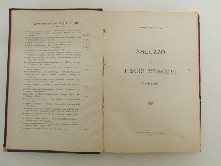 Saluzzo e i suoi vescovi (1475-1601)