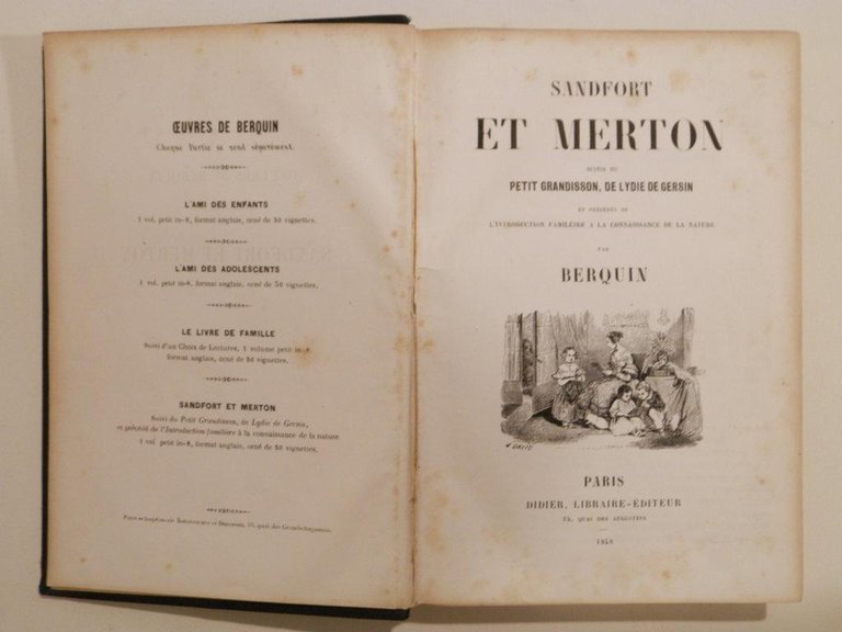 Sandfort et merton suivis du petit Grandisson, de Lydie Gersin …