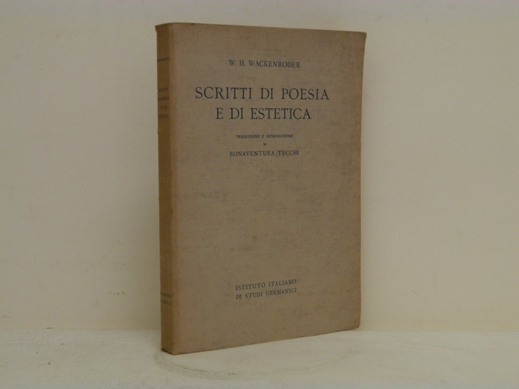 Scritti di poesia e di estetica