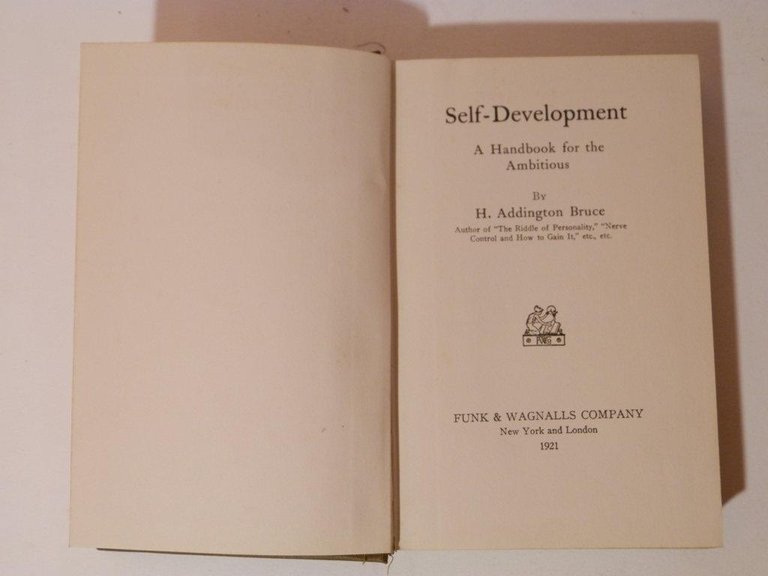 Self-Development. A Handbook for the ambitious