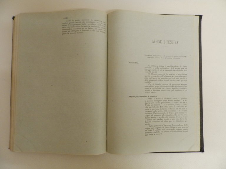 Sinossi di arte militare (Primo corso e secondo corso). Ad …