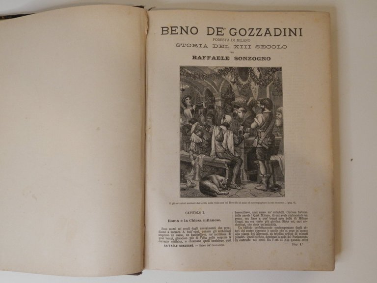 Storia del XIII secolo per Raffaele Sonzogno