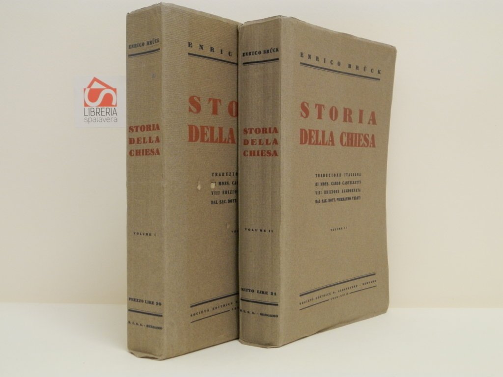 Storia della Chiesa. Traduzione italiana di Carlo Castelletti, VIII edizione …