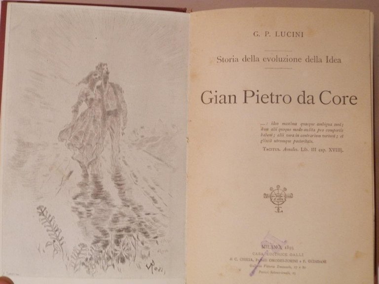 Storia della evoluzione della Idea. Gian Pietro da Core