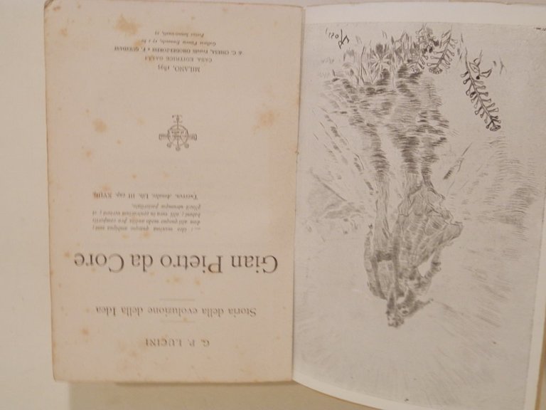 Storia della evoluzione della Idea. Gian Pietro da Core