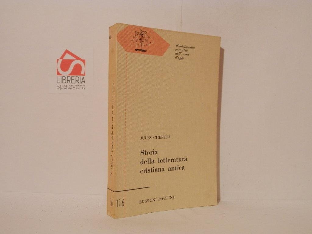 Storia della letteratura cristiana antica (Sec. I-XI)