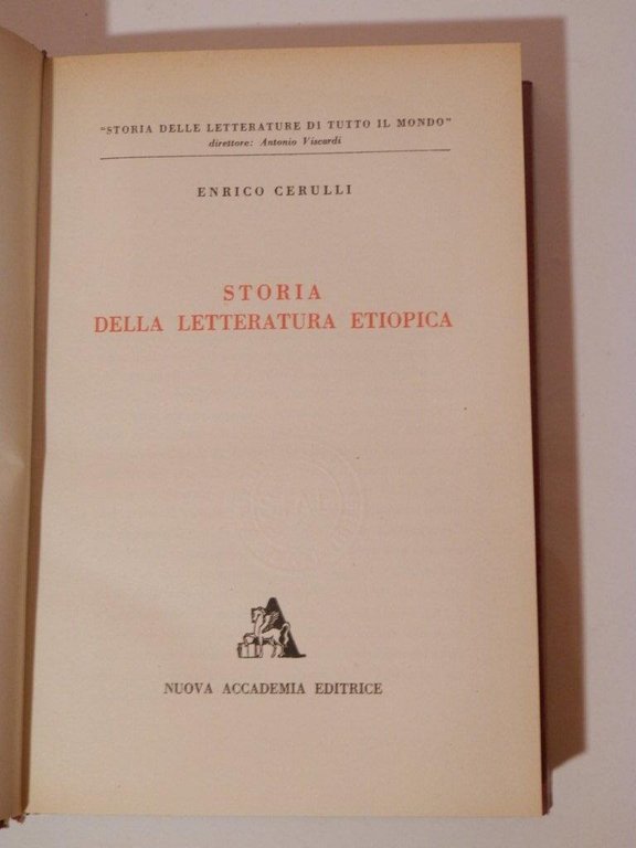 Storia della letteratura etiopica