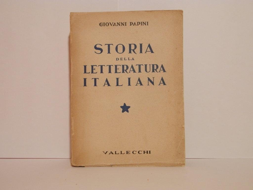 Storia della letteratura italiana. Volume primo: Duecento e Trecento