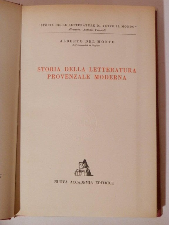 Storia della letteratura provenzale moderna