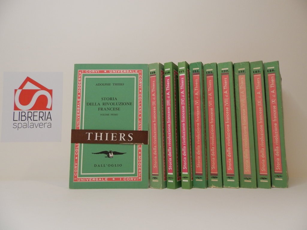 Storia della rivoluzione francese. 10 volumi