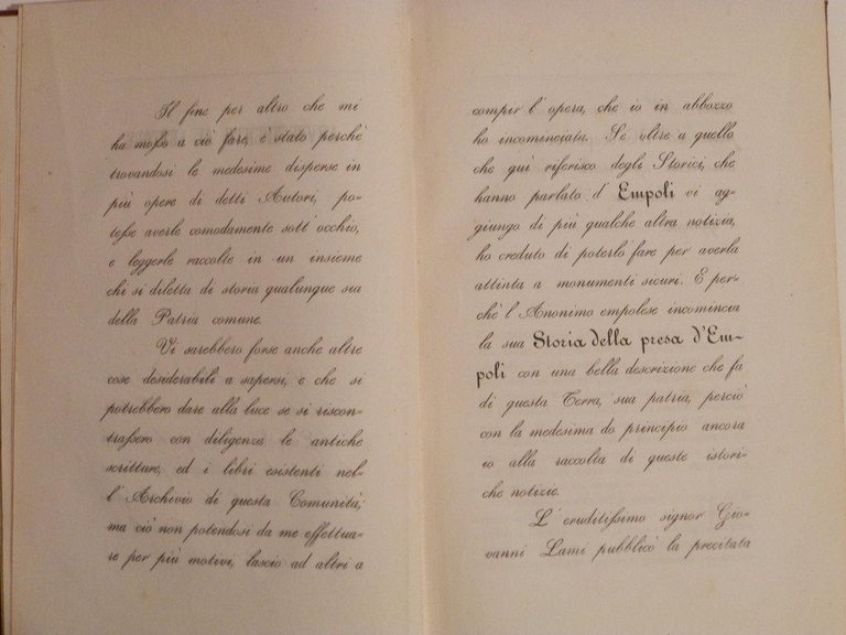 Storia di Empoli di Luigi Lazzeri con aggiunta di biografie …