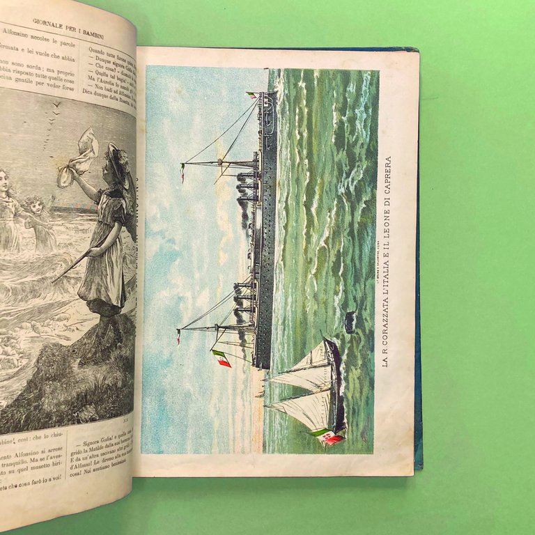 Storia di un burattino. Avventure di Pinocchio. Giornale per bambini.
