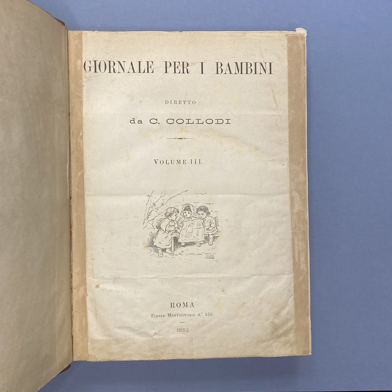 Storia di un burattino. Avventure di Pinocchio. Giornale per bambini.