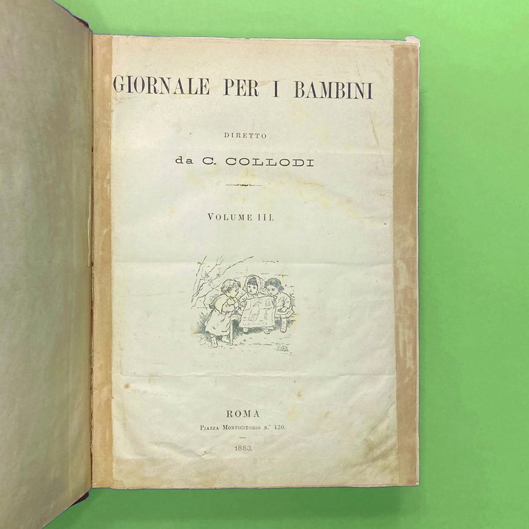 Storia di un burattino. Avventure di Pinocchio. Giornale per bambini.