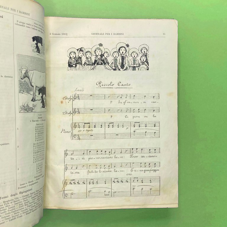 Storia di un burattino. Avventure di Pinocchio. Giornale per bambini.