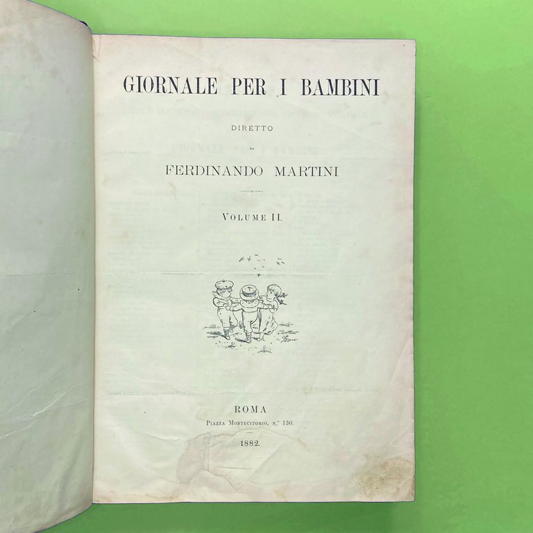 Storia di un burattino. Avventure di Pinocchio. Giornale per bambini.