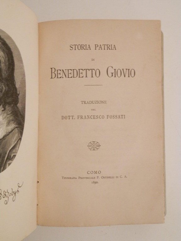 Storia patria di Benedetto Giovio