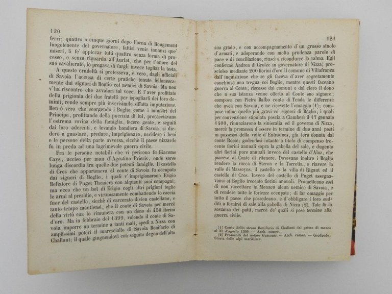 Studi storici di Luigi Cibrario