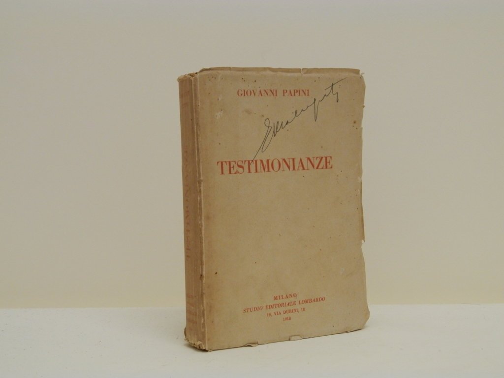 Testimonianze. Saggi non critici. Nuova serie dei 24 cervelli