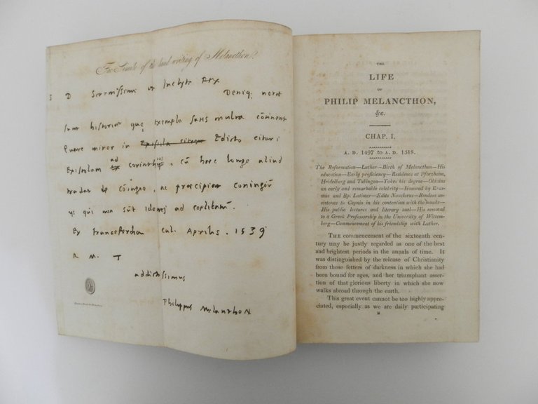 The life of Philip Melancthon comprising an account of the …