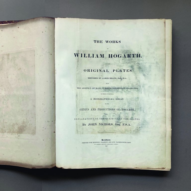 The Works of William Hogarth from the original plates restored … | Immagine Gallery 2