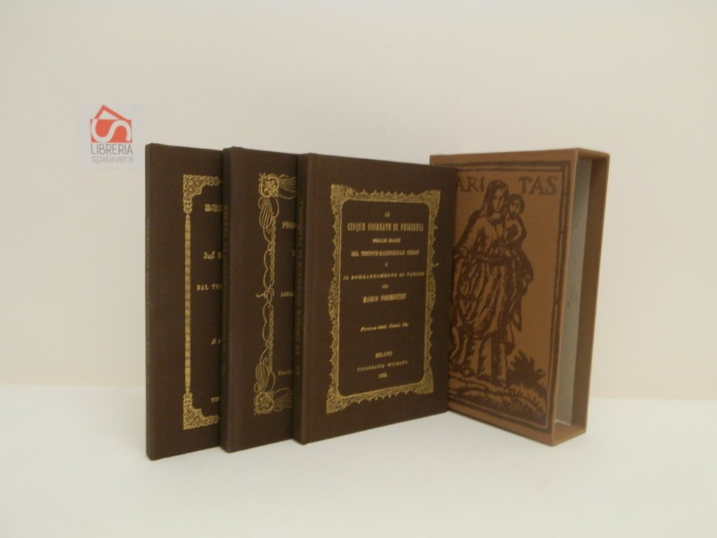 Tre memorie delle cinque giornate in edizione anastatica