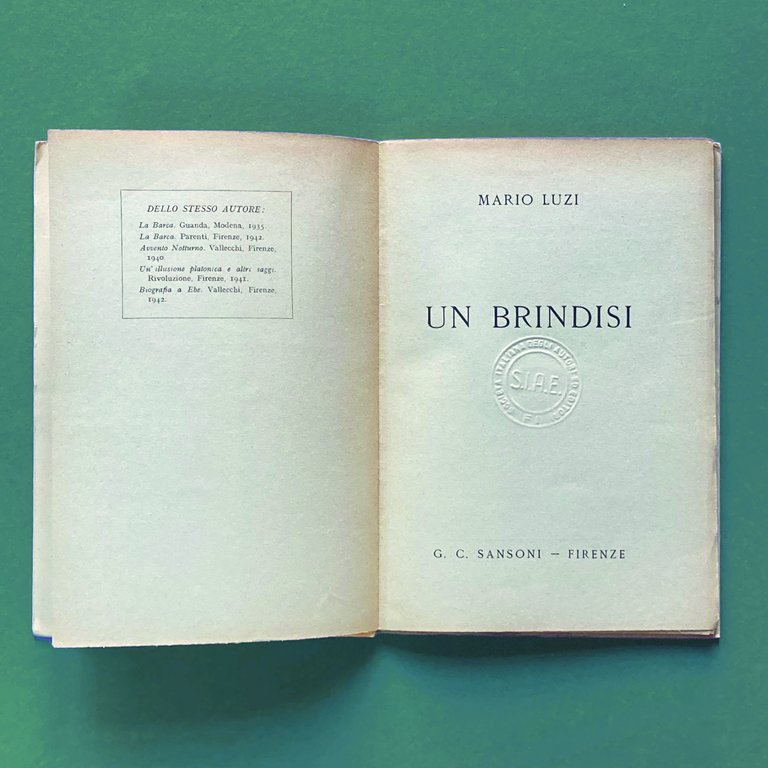 Un brindisi