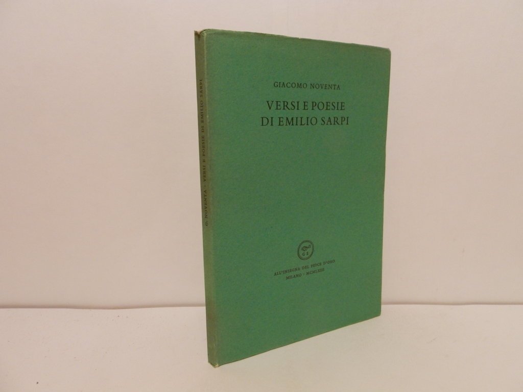 Versi e poesie di Emilio Sarpi