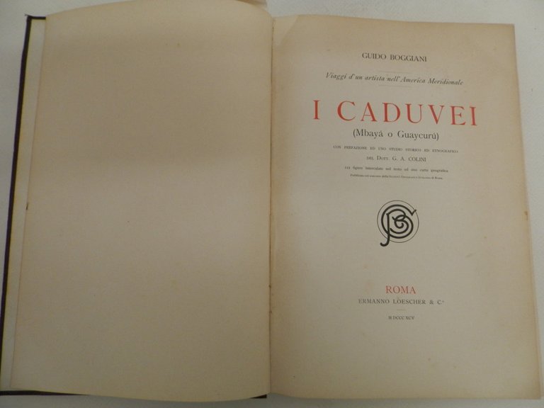 Viaggi d'un artista nell'America Meridionale. I Caduvei (Mbaya o Guaycuru), …