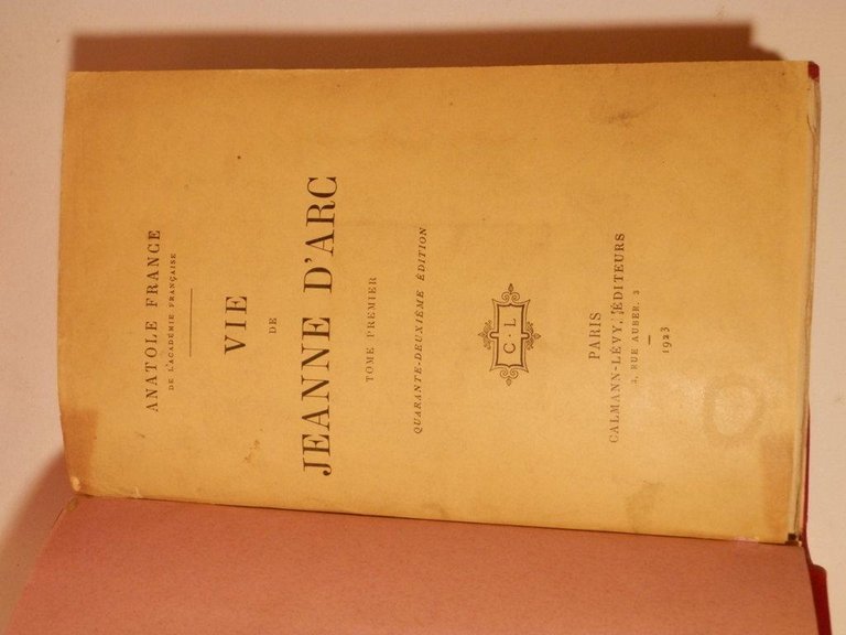 Vie de Jeanne d'Arc