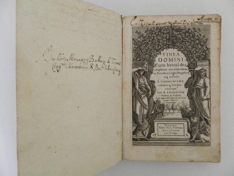 Vinea Domini. Cum brevi descriptione sacramentorum, et Paradisi, Limbi, Purgatorij, …
