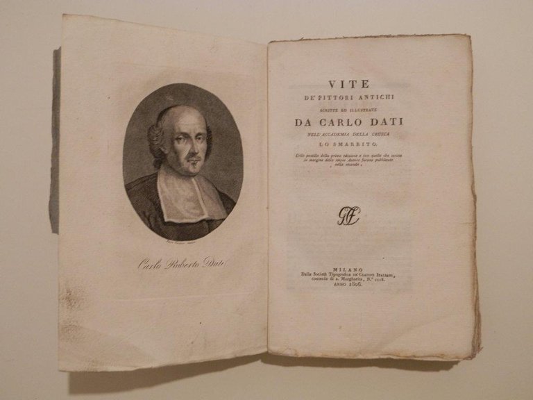 Vite de' pittori antichi scritte ed illustrate da Carlo Dati …