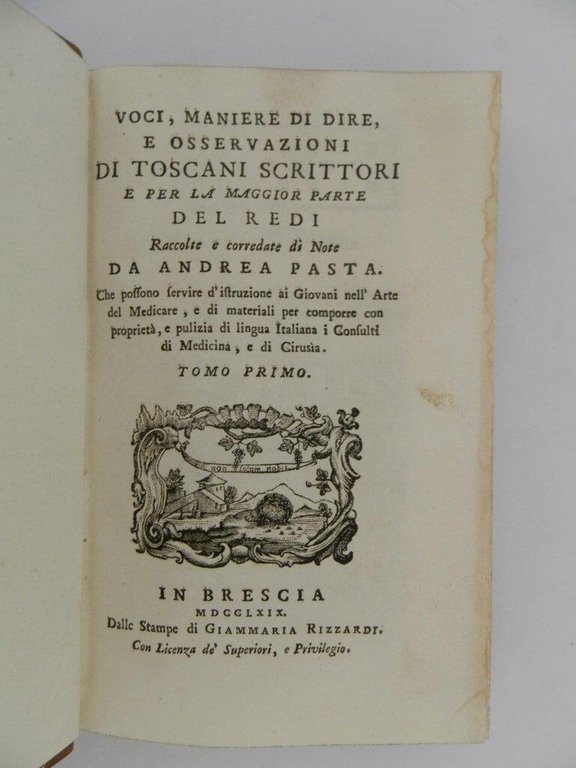 Voci, maniere di dire e osservazioni di toscani scrittori e …